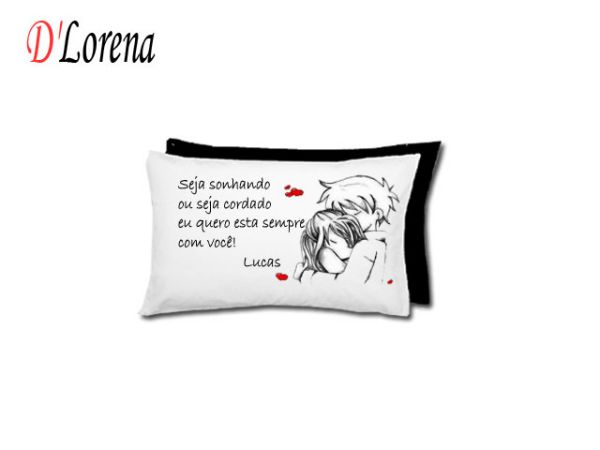 Almofada 30x20 personalizada